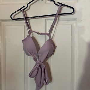 Light purple bathing suit top